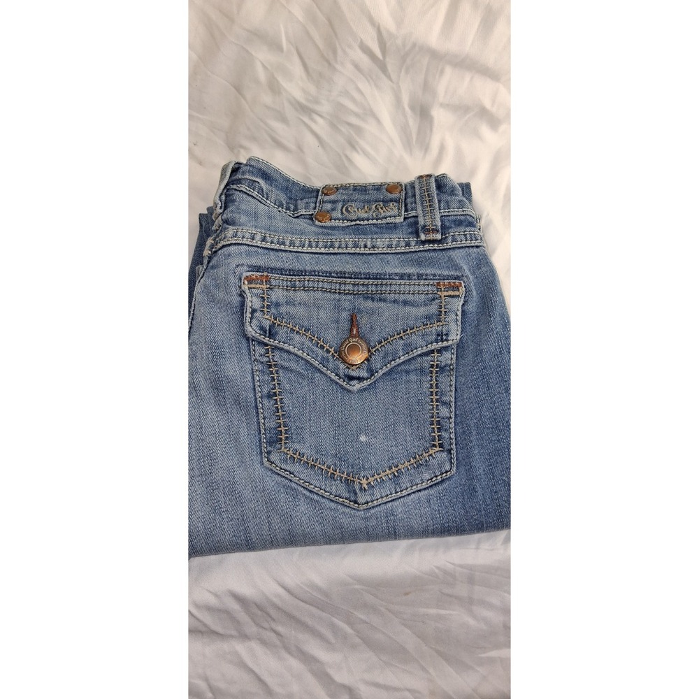 Cruel Girl‎ Jeans Womens Relaxed Fit Size 5S Georgia Bootcut Flap Pocket